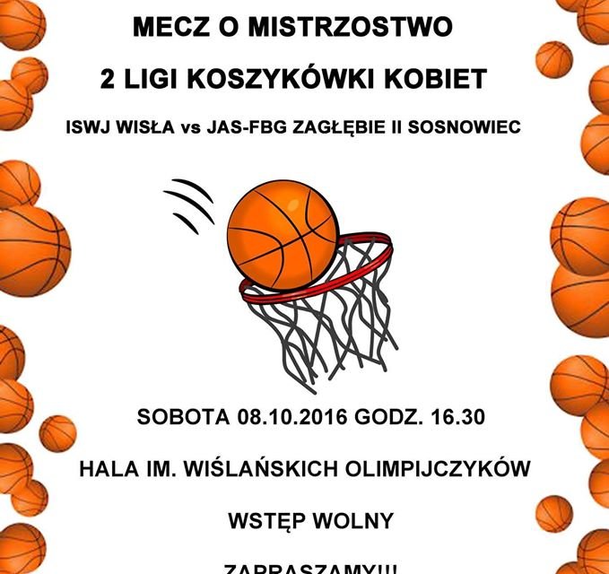 Plakat promujący mecz